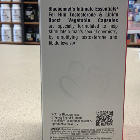Blue bonnet for him testosterone and libido support