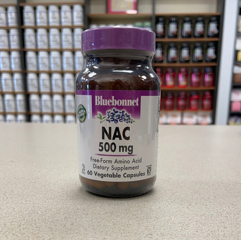 Bluebonnet NAC 500mg - 60 Caps