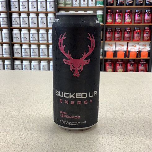 Bucked Up Energy Drink Pink Lemonade