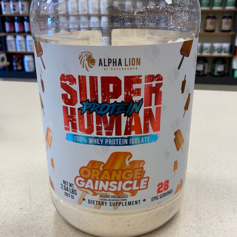 Alpha Lion Whey Protein Orange Gainsicle 2lb 28 Servings
