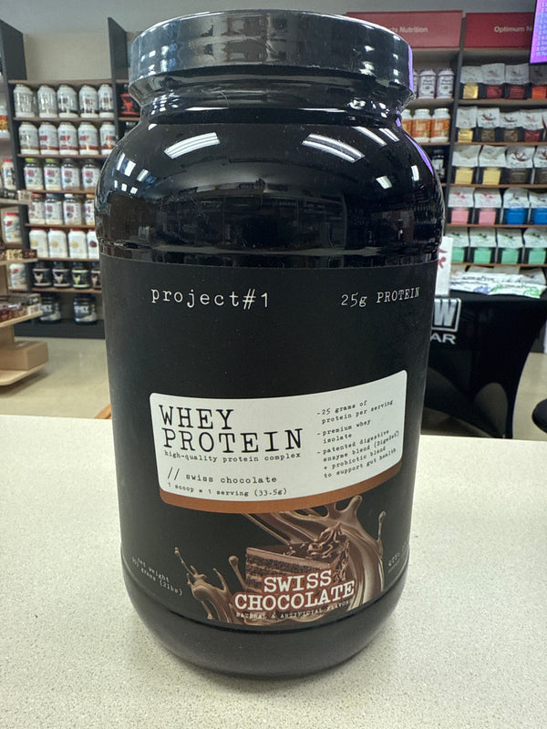 Project #1 Whey Protein Swiss Chocolate 2lbs