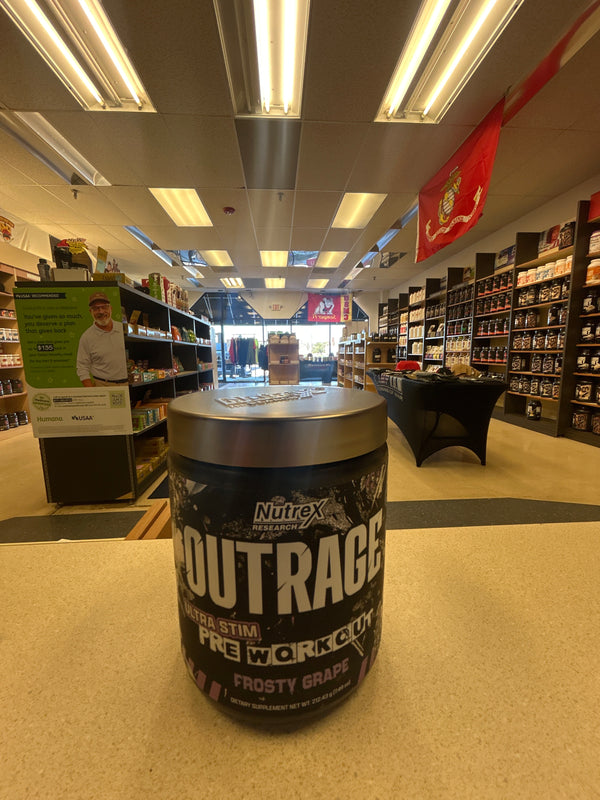 Nutrex Outrage Ultra Stim Pre Workout Frosted Grape