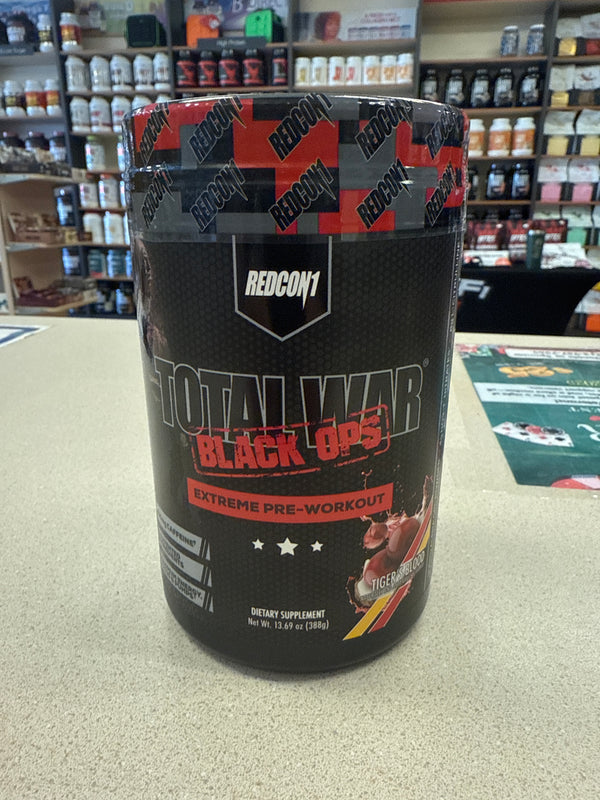Redcon1 Total War Black Ops Extreme Pre-Workout Tigers Blood