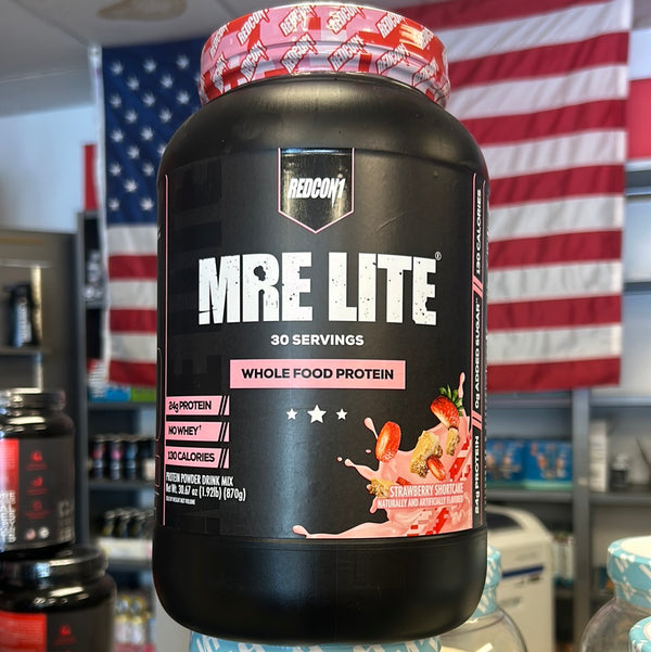 MRE LITE whole food protein strawberry shortcake