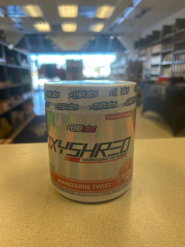 OXYSHRED THERMOGENIC FAT BURNER - EHP LABS mandarin twist