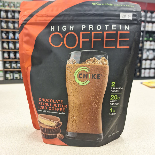 CHIKE Protein Coffee Chocolate Peanut Butter Iced Coffee