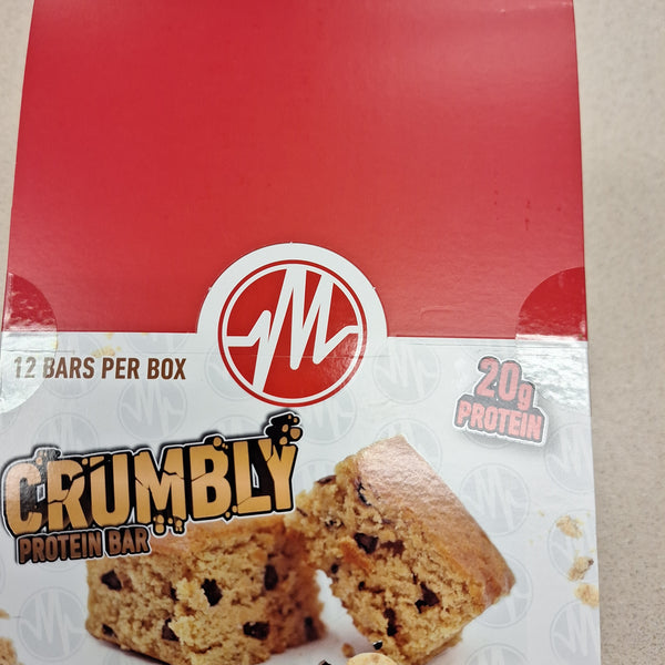 Metabolic Nutrition Crumbly Protein Bar Chocolate Chip 12 pack