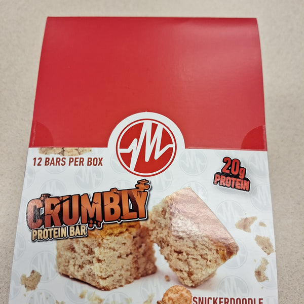 Metabolic Nutrition Crumbly Protein Bar Snickerdoodle 12pack