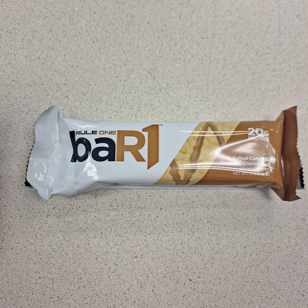 Rule1 bar salted caramel crunch