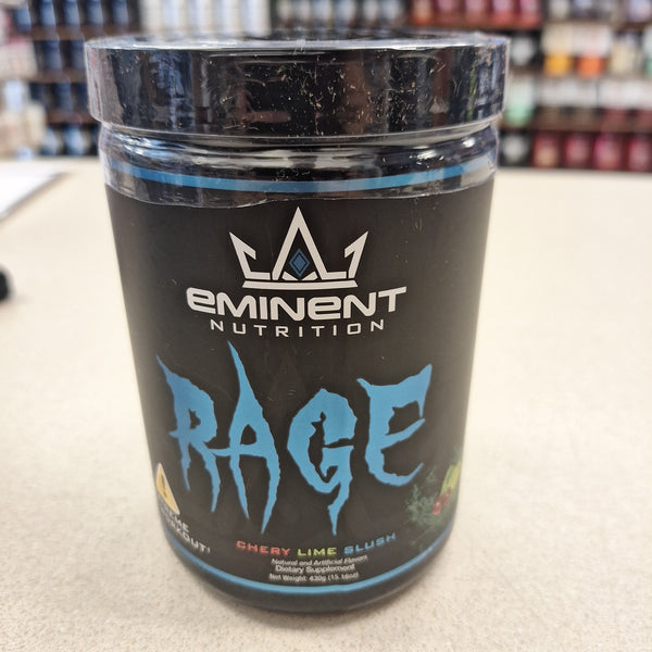 Eminent Nutrition Rage Pre Workout Cherry Lime Slush