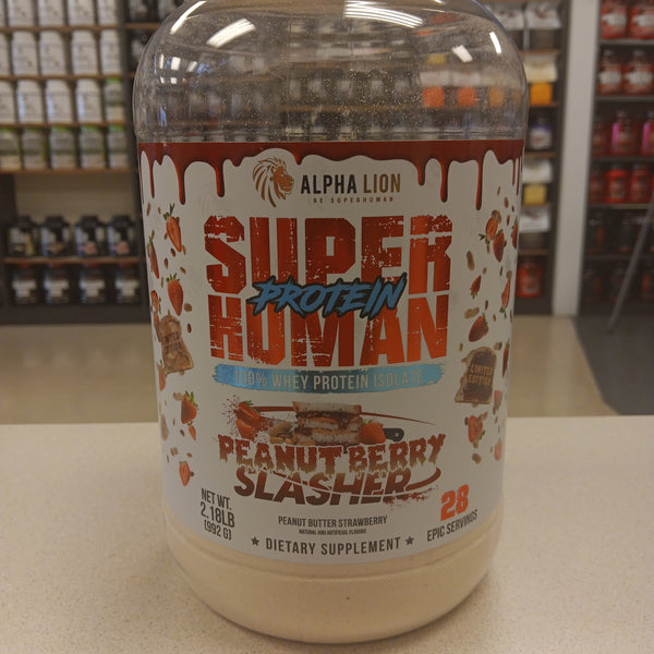 Alpha Lion Super Human Protein Peanut berry Slasher 2lb