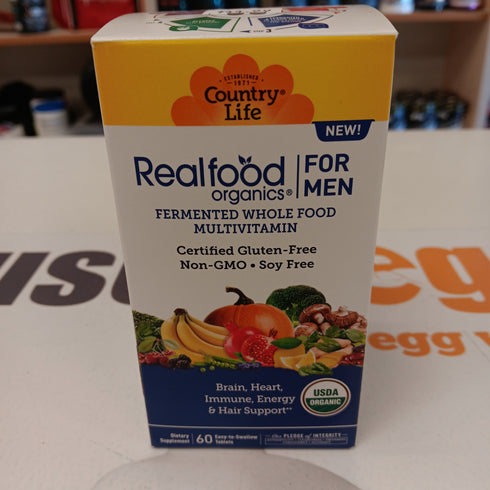 Country Life - RealFood for Men 60 Tabs