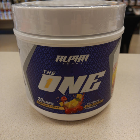 Alpha Supps The One Tropical Cherry Pre Workout