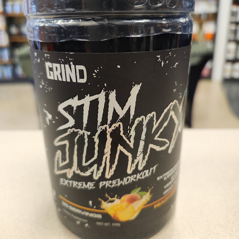 Freedom Formulations Stim Junky 2.0 Extreme Preworkout, Extreme Energy, Extreme Vascularity, Crazy Focus Peach Mango 30 Servings