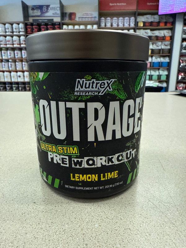 Nutrex Outreach Ultra Stim Pre-Workout Lemon Lime