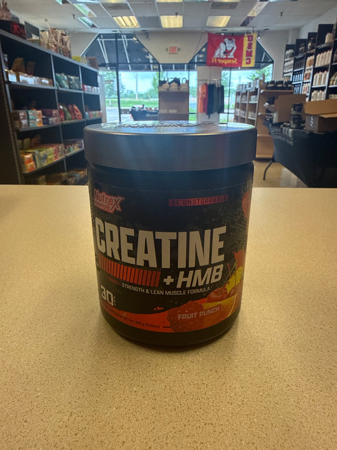 Nutrex Creatine + HMB Fruit Punch 30 Servings