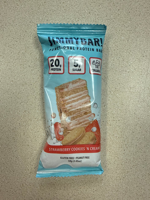 Jimmy Protein Bar Strawberry Cookies ‘N Cream