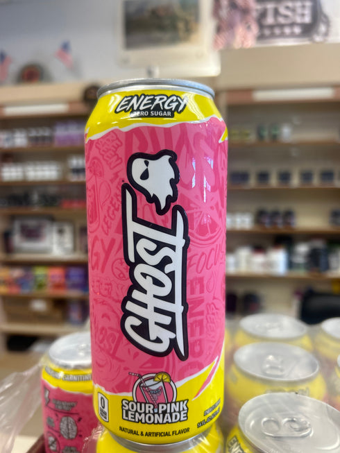 Ghost sour pink lemonade