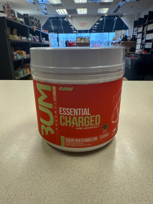 BUM Essential Charged Pre-Workout Sour Watermelon