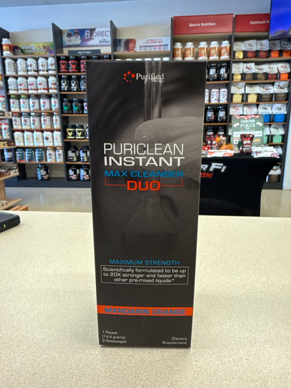 Wellgenix PuriClean Instant Max Cleanser Duo Manderin Orange