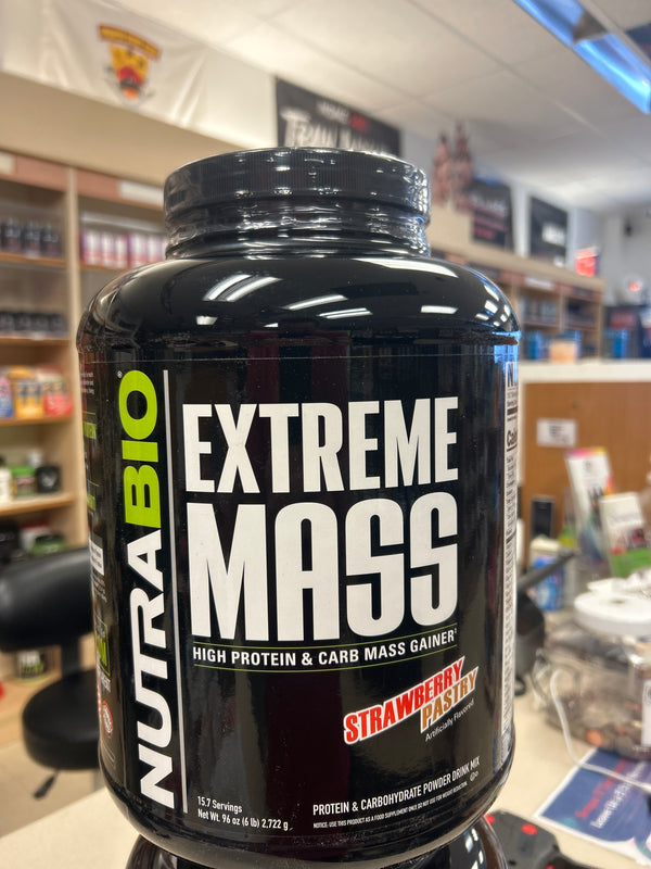 Nutrabio Extreme Mass High Protein & Carb Mass Gainer