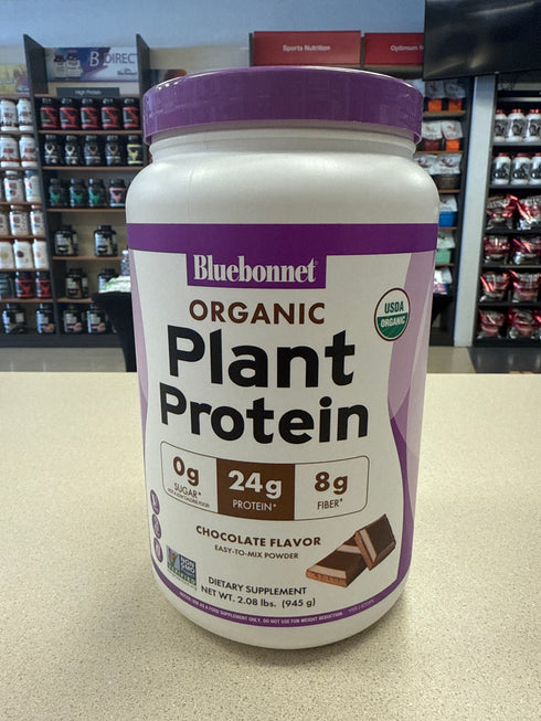 Bluebonnet Organic Plant Protein Chocolate