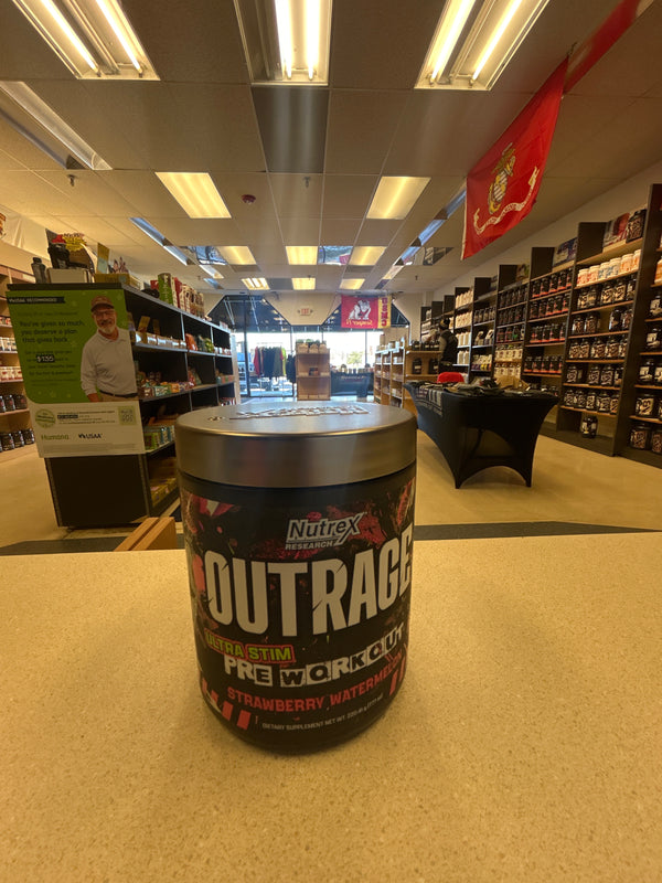 Nutrex Outrage Ultra Stim Pre Workout Strawberry Watermelon