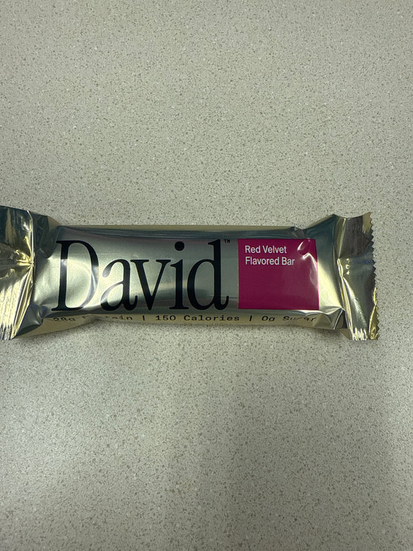 David Bars 12pk Red Velvet Cake