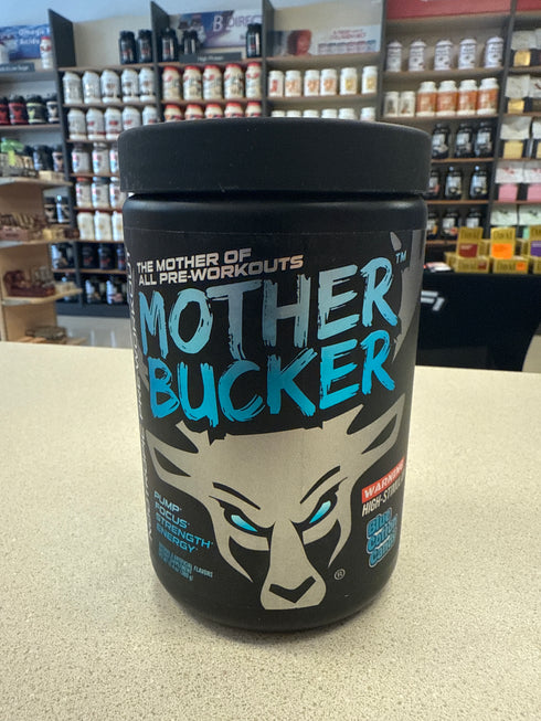 Bucked Up Mother Bucker Blue Cotton Candy 20 Servings