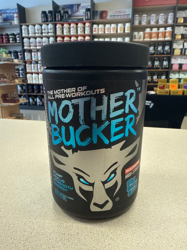 Bucked Up Mother Bucker Blue Cotton Candy 20 Servings