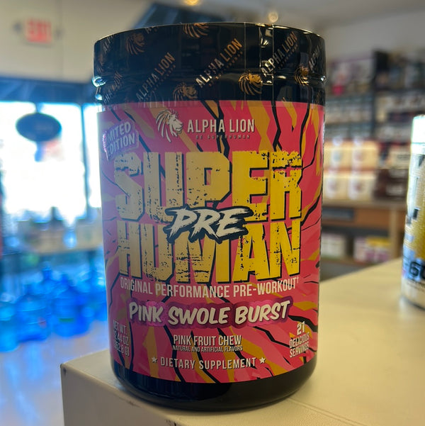 Super Human PRE Pink Swole Burst