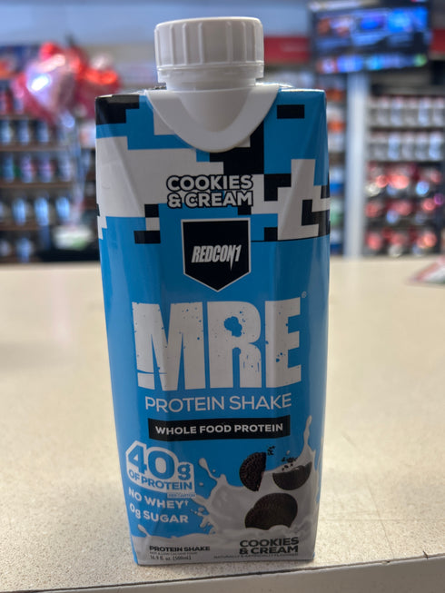 MRE Protein Shake whole 40g food protein cookies & cream