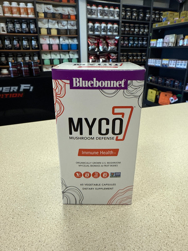 Bluebonnet Myco 7 Mushroom Defense 60 Vegetable Capsules