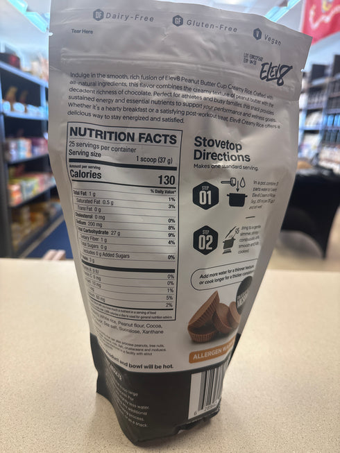Elev8 Creamy Rice Peanut Butter Cup 25 Servings