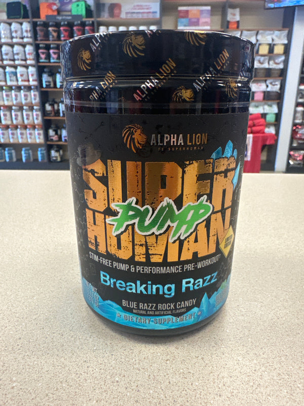 Superhuman Pump Breaking Razz 42 Serving’s