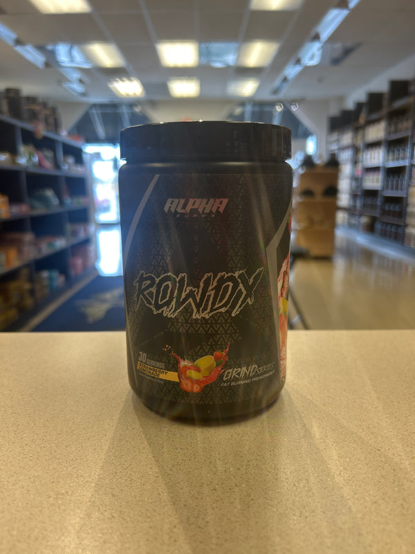 Alpha Supps Rowdy strawberry lemonade