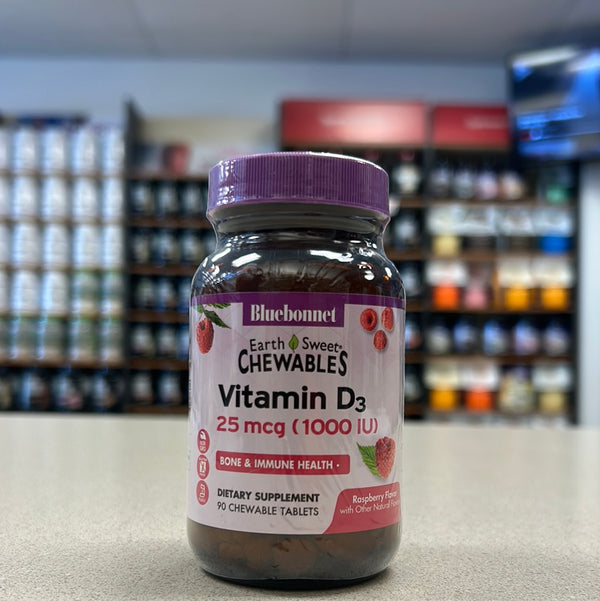 Chewable Vitamin D3 25mcg (1000 IU)