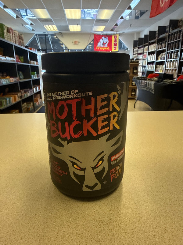 Bucked Up Mother Bucker Peach Pom 20 Servings