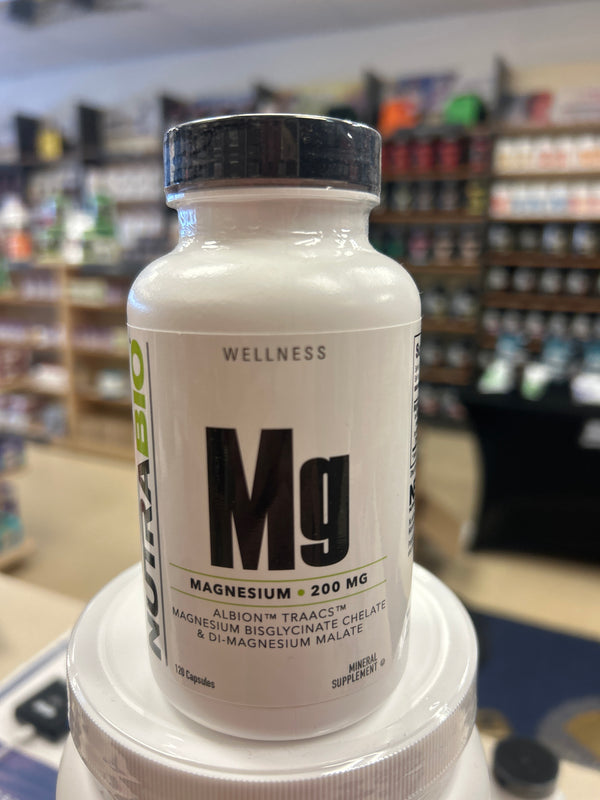 Nutrabio Mg Magnesium 200mg