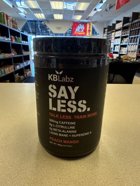 KB Labz Say Less Peach Mango 25 Servings