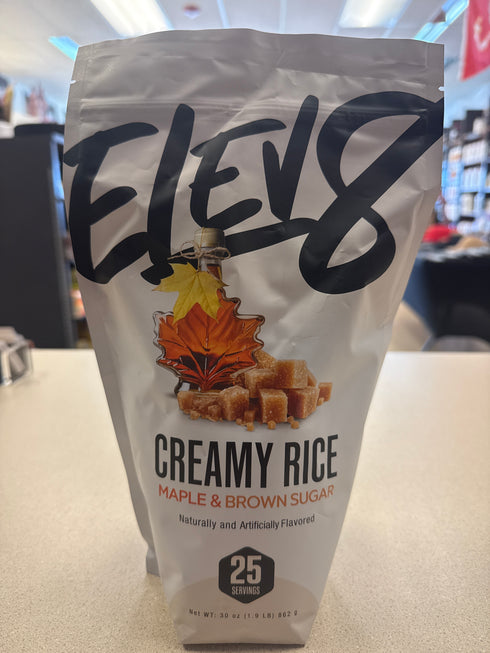 Elev8 Creamy Rice Maple & Brown Sugar 25 Servings