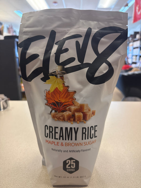 Elev8 Creamy Rice Maple & Brown Sugar 25 Servings