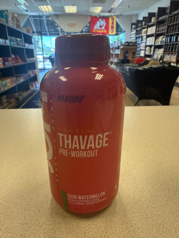 BUM Thavage Pre-Workout Sour Watermelon 12oz