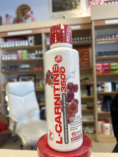 L-Carnitine maximum strength fat oxidizer 3500 sweet grape candy
