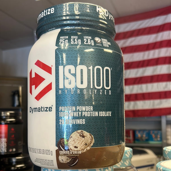 ISO100 Hydrolyzed protein cookies & cream