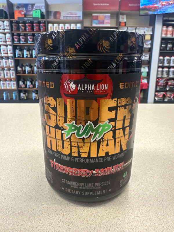 Superhuman Pump Strawberry Samurai 42 Servings