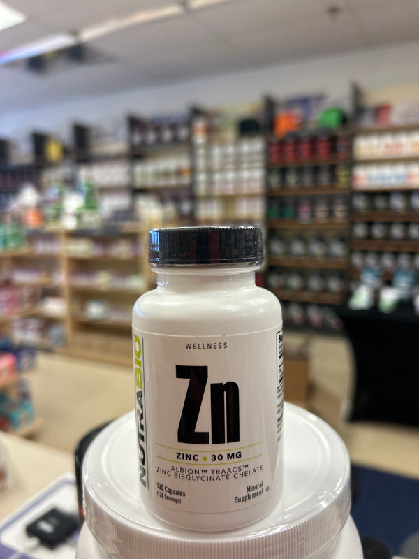 Nutrabio Zn zinc 30mg