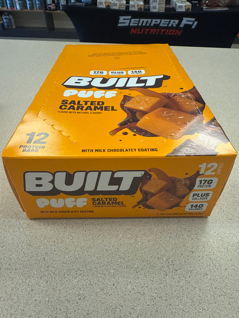 Built Bar Salted Caramel 12ct Box