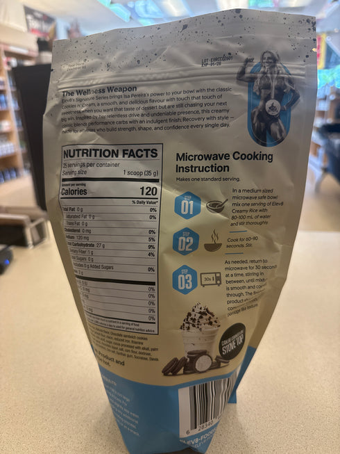 Elev8 Creamy Rice Cookies & Cream 25 Servings