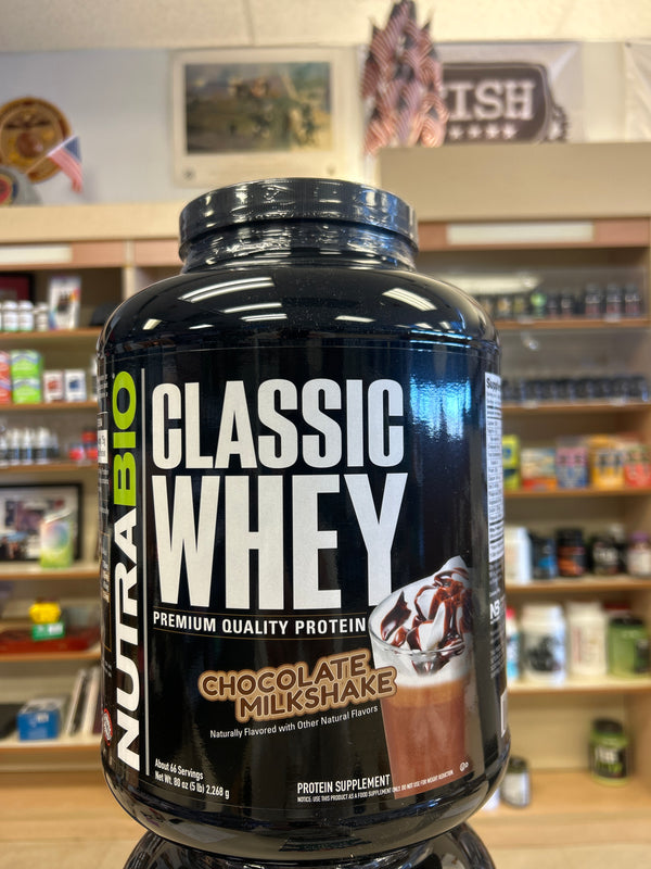 Nutrabio Classic Whey Chocolate Milkshake Premium Quality Protein